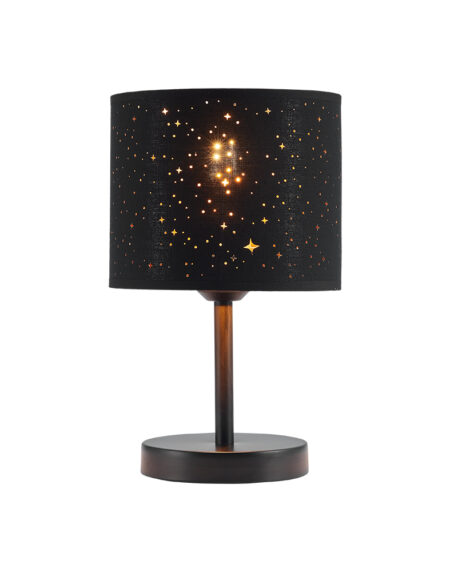 Stona lampa Svemir Crna