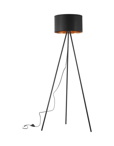 Podna lampa Astral Crna