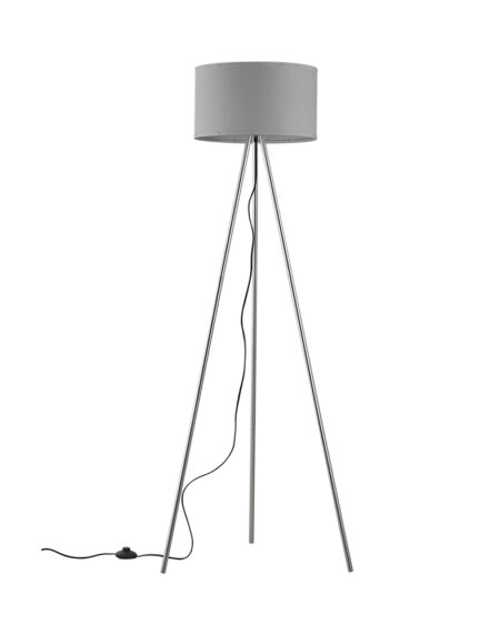 Podna lampa siva
