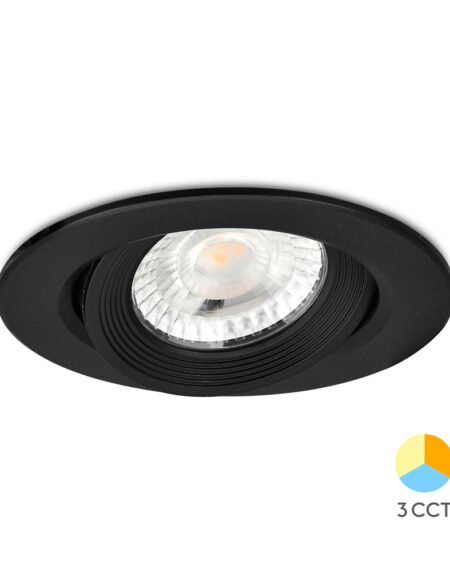 BRY-SPOTLED G1-7W-RND-BLC-3IN1-LED SPOTLIGHT