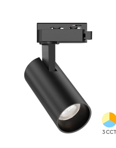 Šinski reflektor   P15 15W 2WRS Crna 3IN1