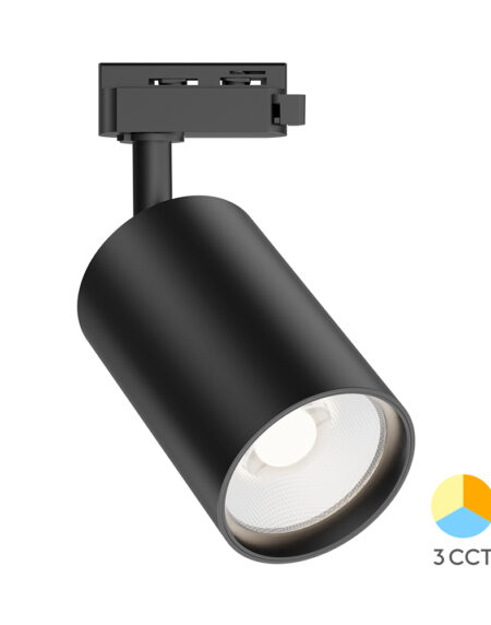 Šinski reflektor   P30 30W 2WRS Crna 3IN1