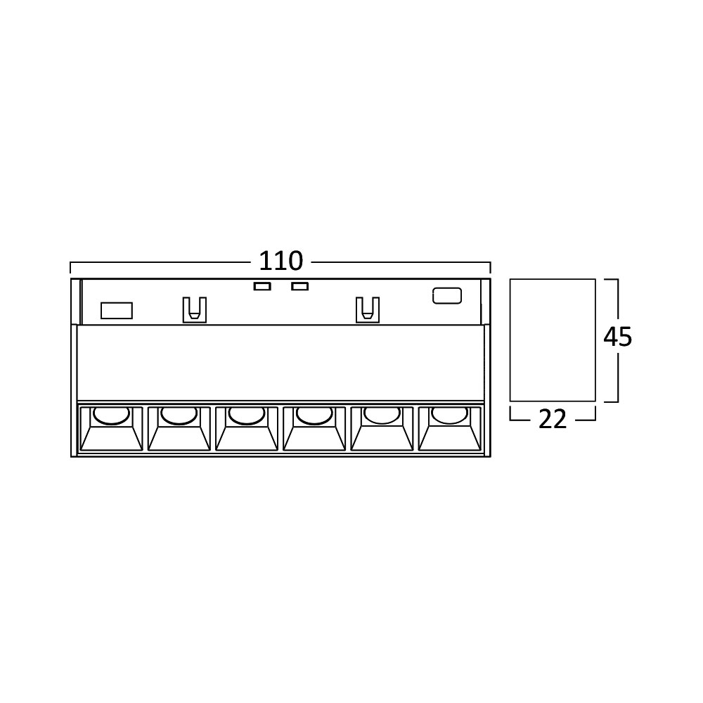 BRY-LNS110-6W-48VDC-3IN1-BLC-MAG. LINEAR - Слика 3