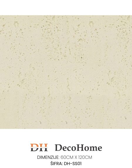 Fleksibilni zidni panel bez traventino DH-SS01  600*1200