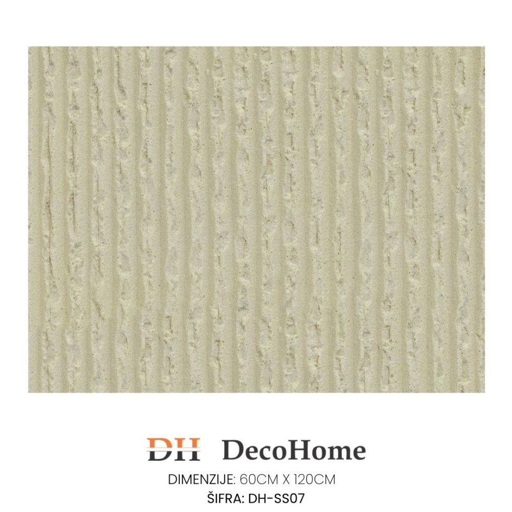 Fleksibilni zidni panel bez line stone DH-SS07  600*1200*3