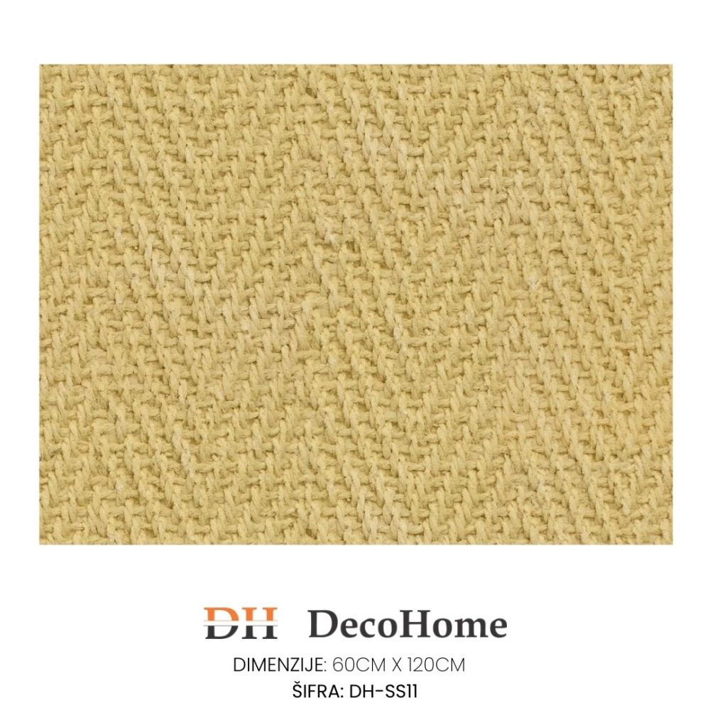 Fleksibilni zidni panel krem rope stone DH-SS11 600*1200*3