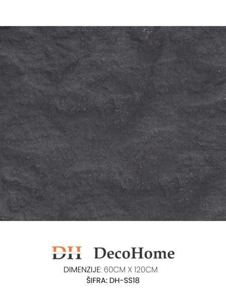 Fleksibilni zidni panel tamno sivi moon stone DH-SS18 600*1200*3