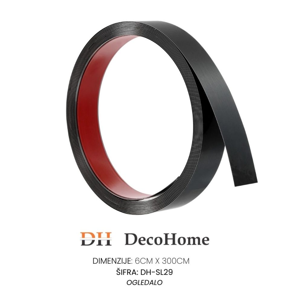 Samolepljiva traka crno ogledalo DH-SL29 6cm*3m