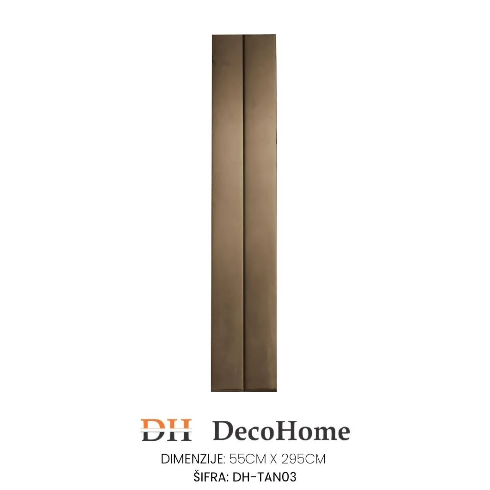 Plišani zidni panel BAGUETTE DH-TAN3 550*2950*55