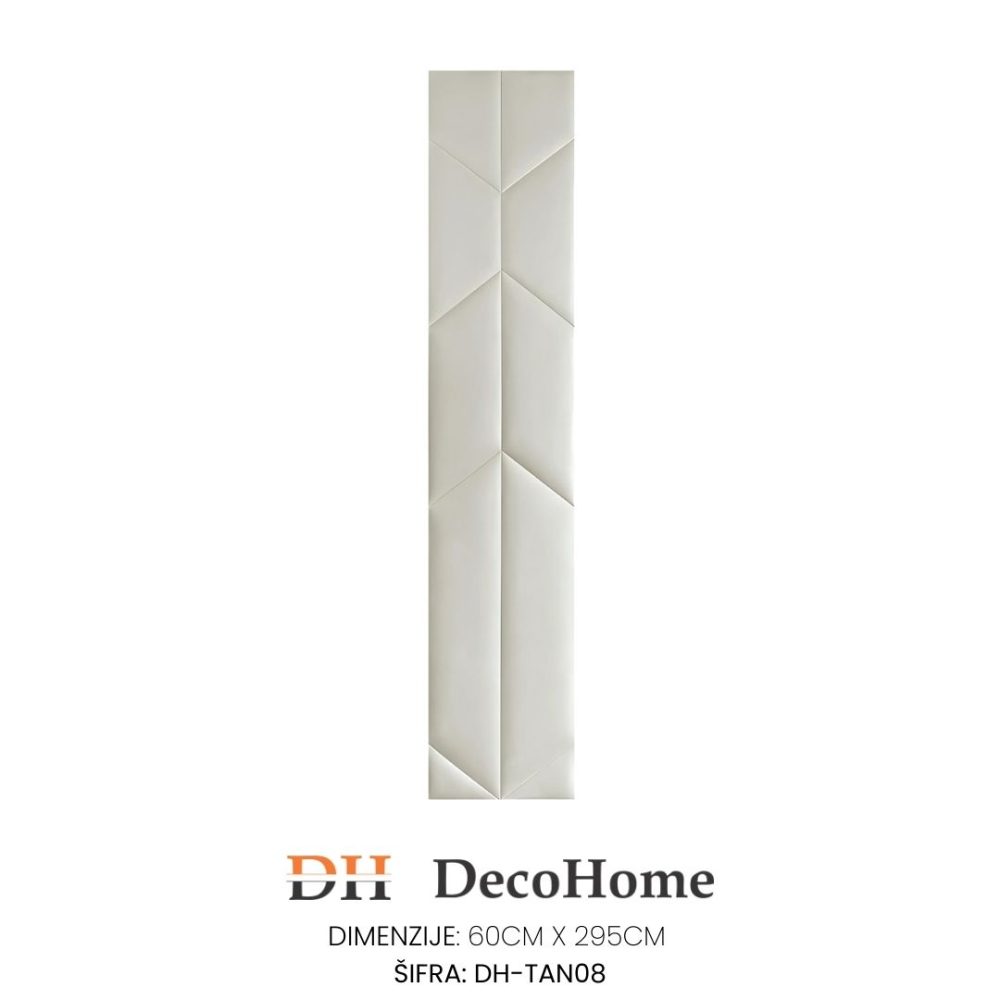 Plišani zidni panel URBAN DH-TAN8 600*2950*25