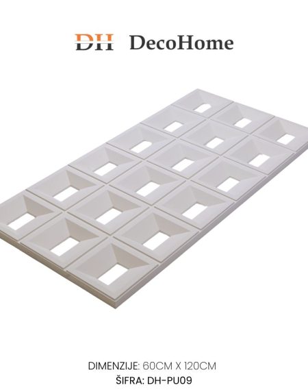 Zidni panel bez DH-PU09 1200*600*30