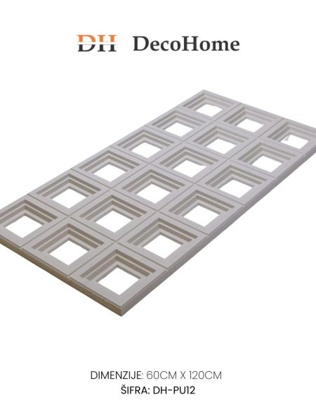 Zidni panel bez DH-PU12 1200*600*30