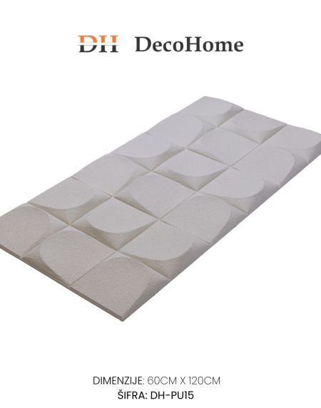 Zidni panel bez DH-PU15 1200*600*25
