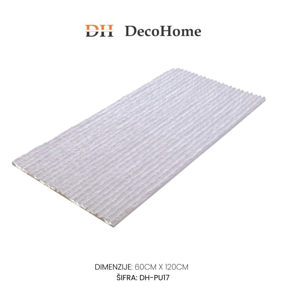 Zidni panel beli DH-PU17 1200*600*25
