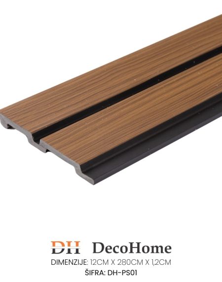 Zidne lajsne letvice DH-PS01 120*12*2800