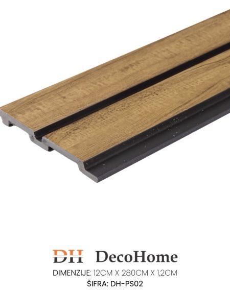 Zidne lajsne letvice DH-PS02 120*12*2800