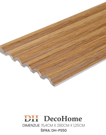Zidne lajsne letvice DH-PS50 154*12,5*2800