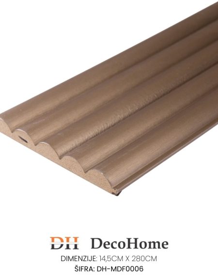 Zidne lajsne letvice DH-MDF0006 145*2800*15