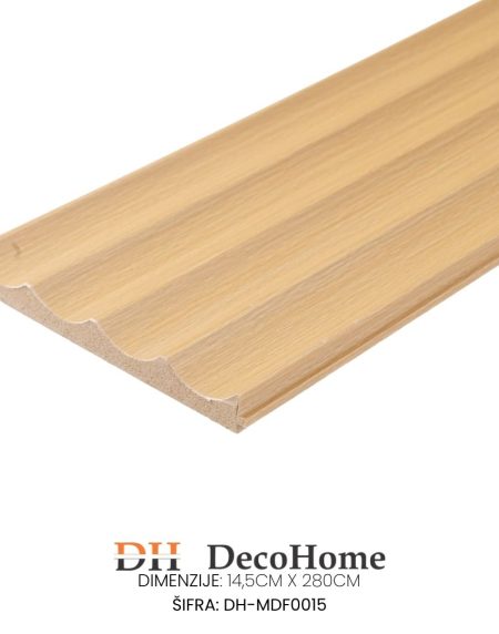 Zidne lajsne letvice DH-MDF0015  145*2800*15,5
