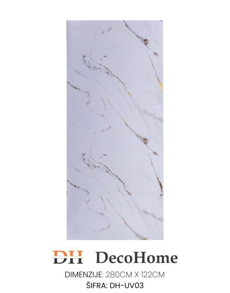 DH-UV03 - PVC zidni panel Gilt 1220*2800*3