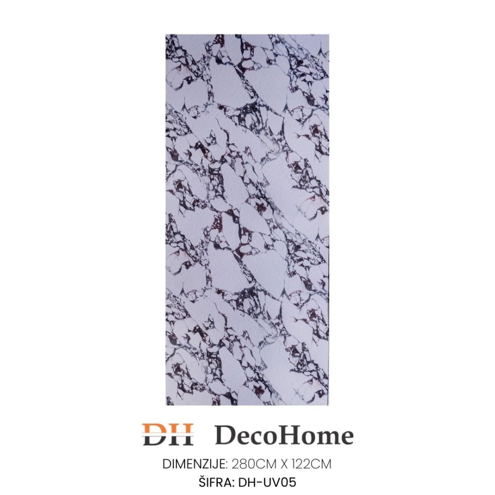 DH-UV05 - PVC zidni panel Embossed 1220*2800*3