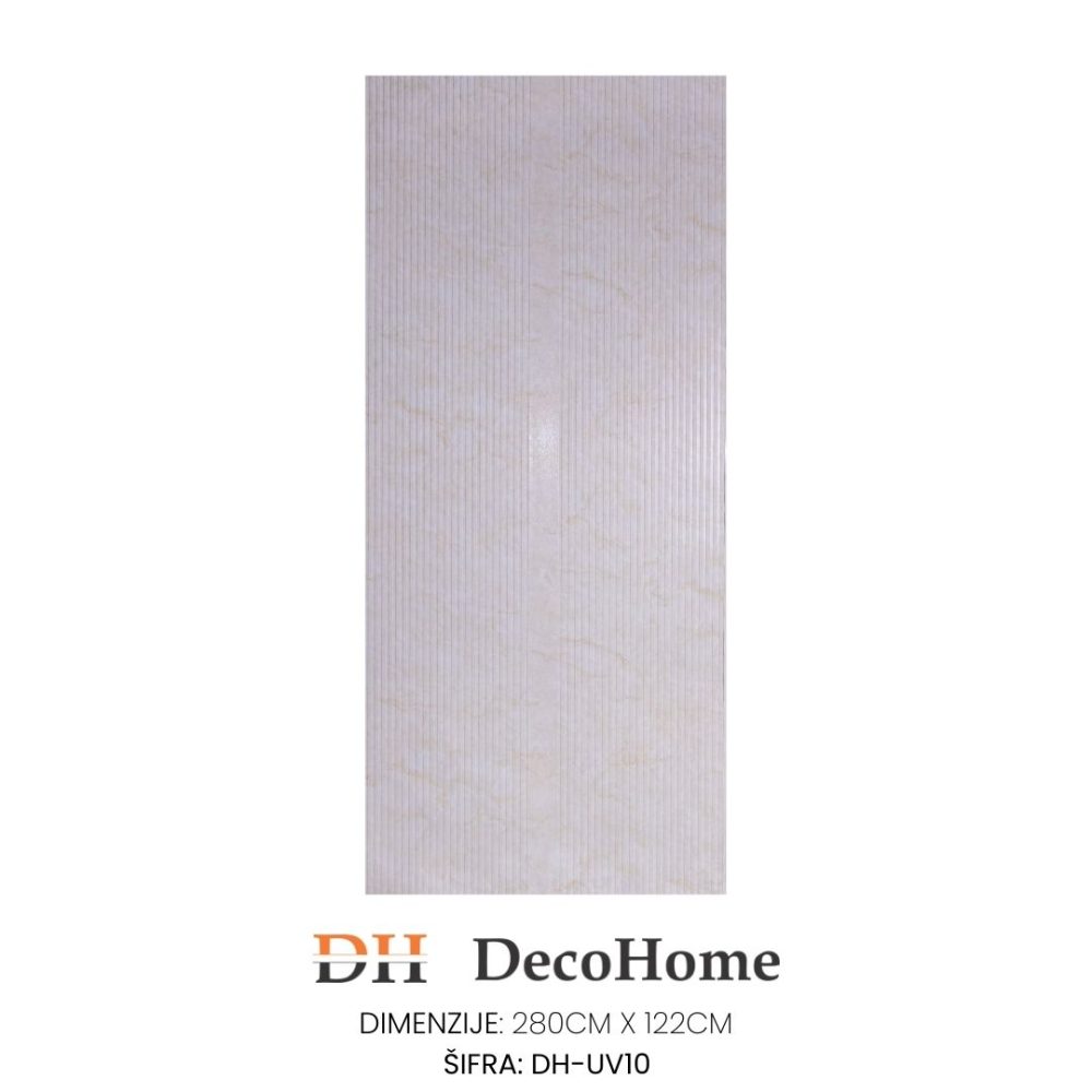 DH-UV10 - PVC zidni panel Fluted bez mermer 1170*2800*3,6
