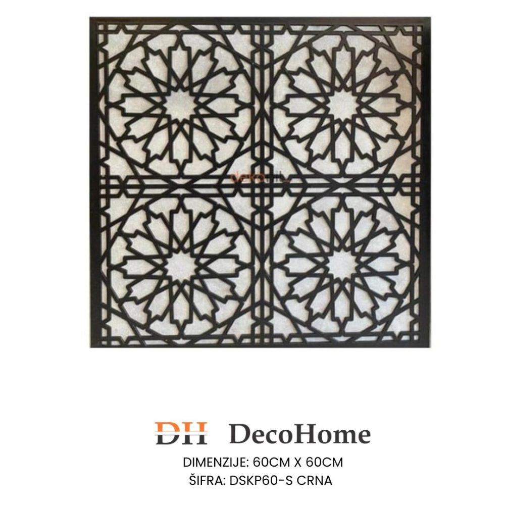 Plafonski paneli DSKP60-S (Crni)600*600