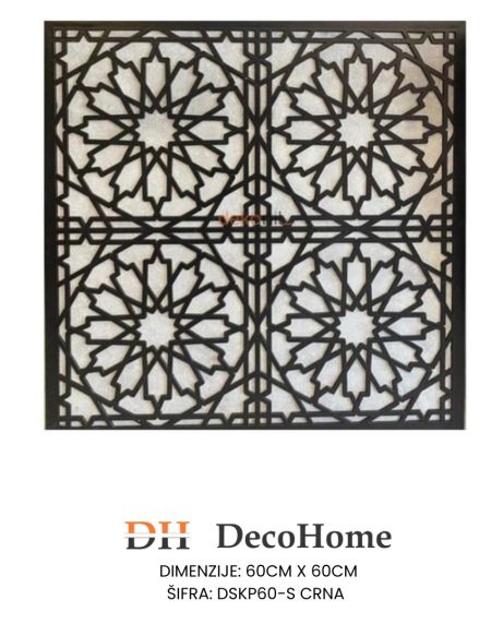 Plafonski paneli DSKP60-S (Crni)600*600