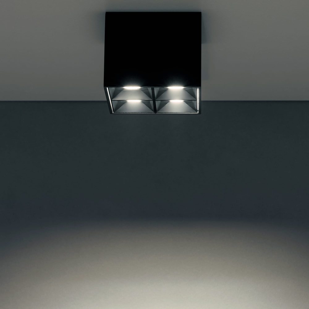 MIDI LED BLACK 16W 4000K - Слика 2