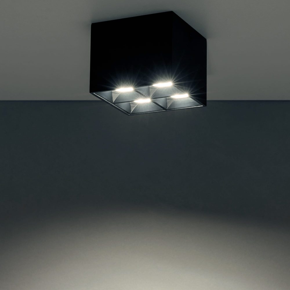 MIDI LED BLACK 16W 4000K - Слика 5