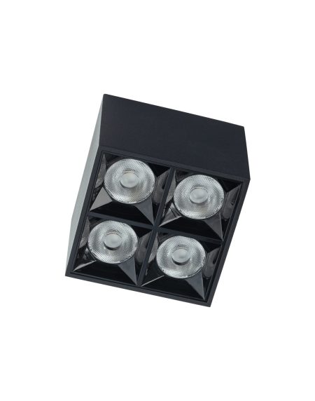 MIDI LED BLACK 16W 4000K