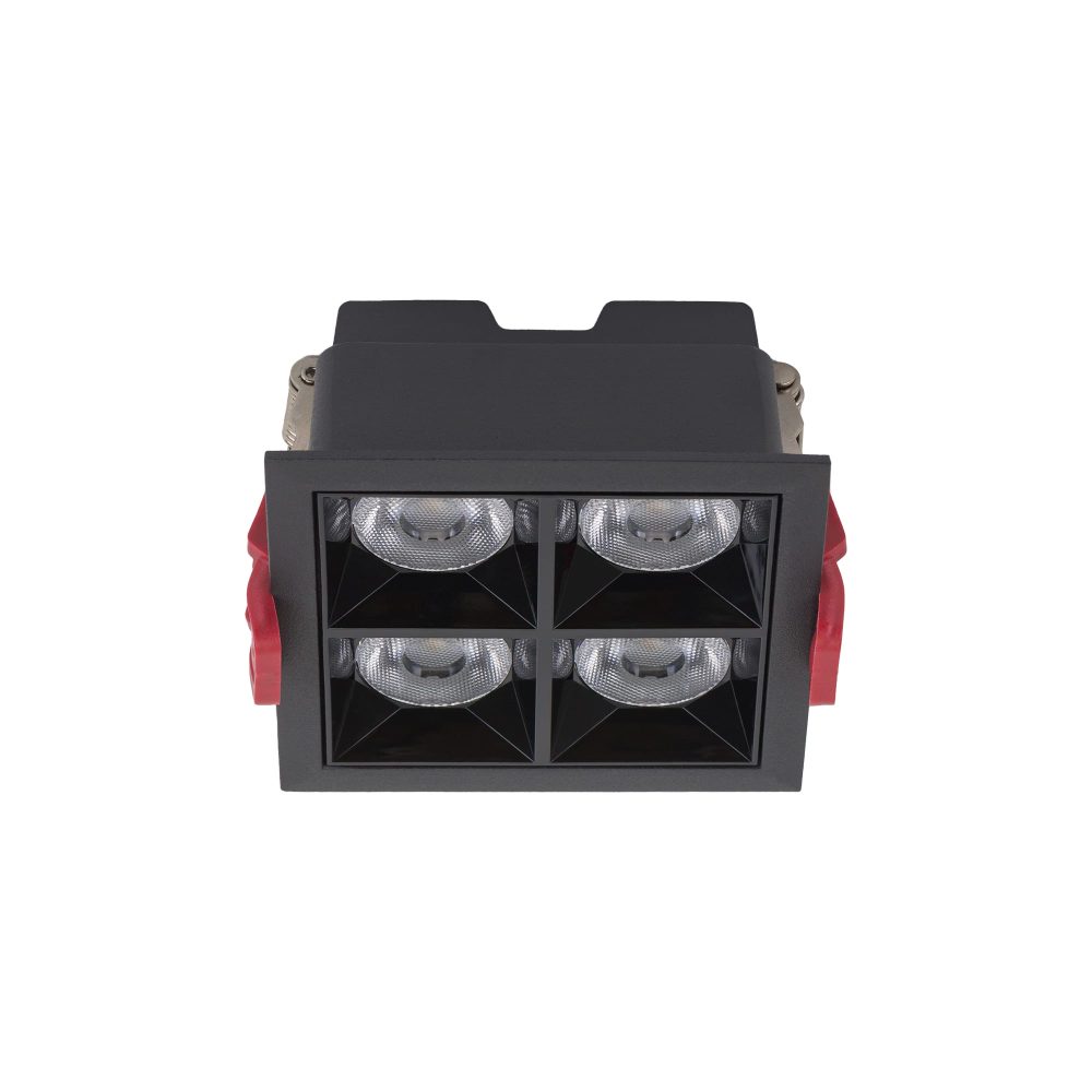 MIDI LED BLACK 16W 4000K RECESSED - Слика 2