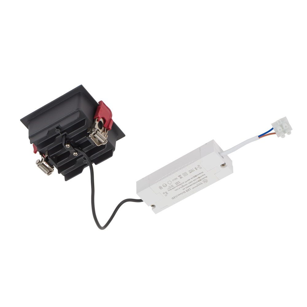 MIDI LED BLACK 16W 4000K RECESSED - Слика 6