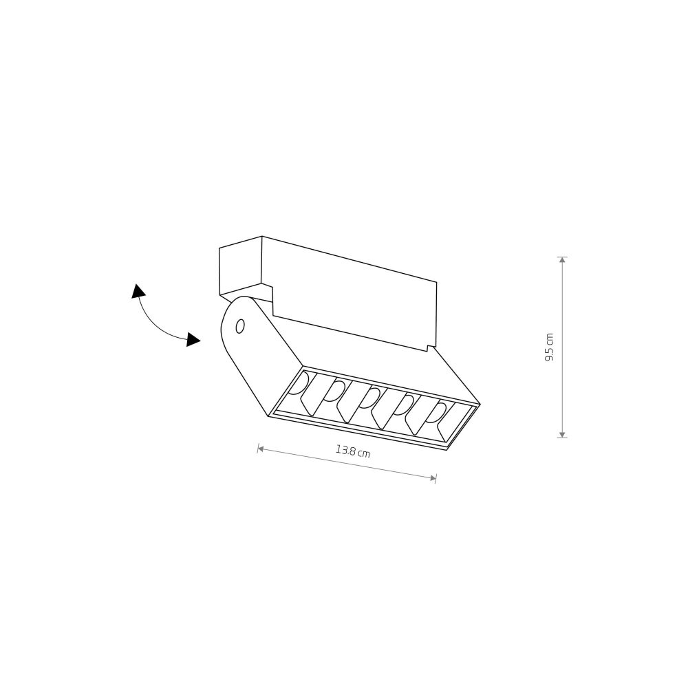 FOCUS MINI LED WHITE 10W 4000K - Слика 9