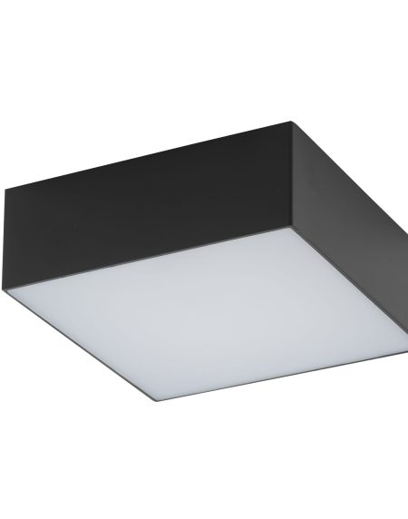 LID SQUARE LED 15W 3000K BLACK