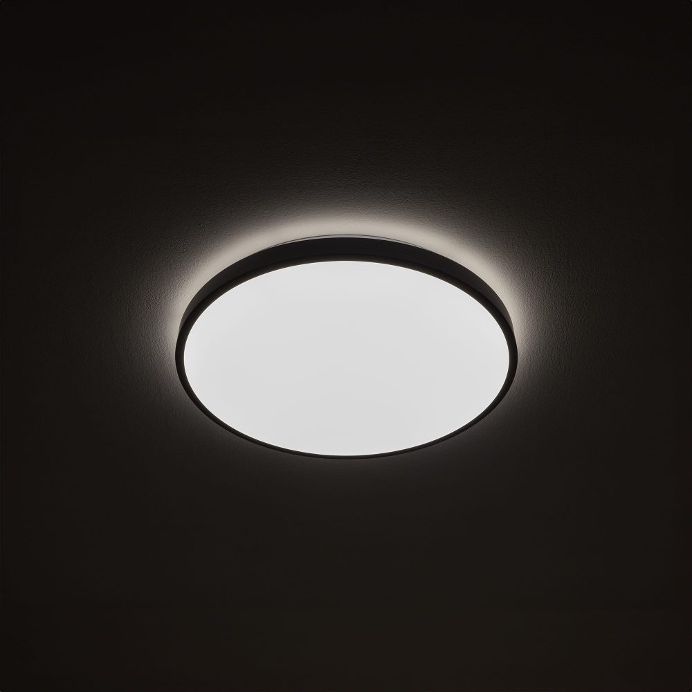 AGNES ROUND LED PRO BLACK 22W 3000K IP44 - Слика 2