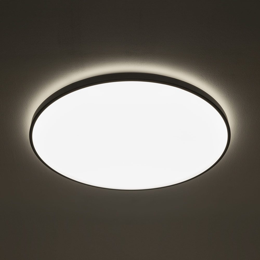 AGNES ROUND LED PRO BLACK 64W 3000K IP44 - Слика 2