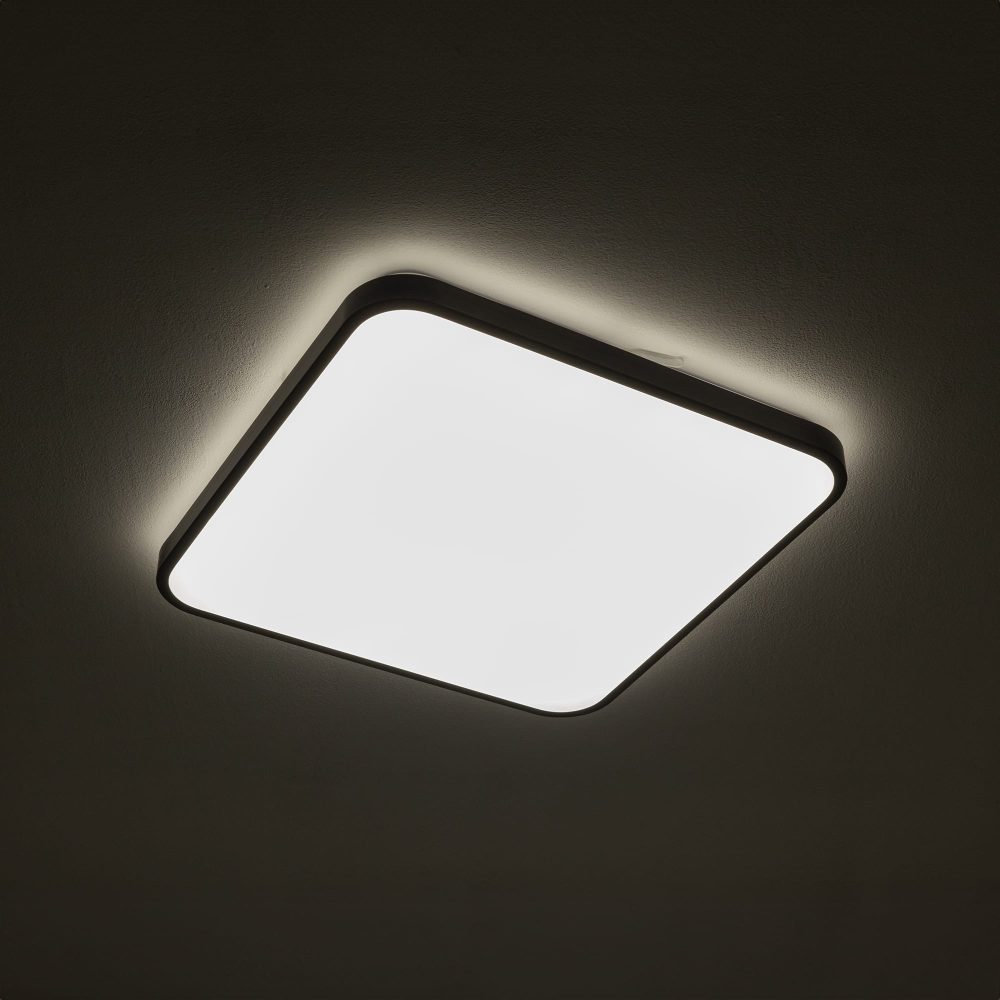 AGNES SQUARE LED PRO BLACK 32W 3000K IP44 - Слика 2