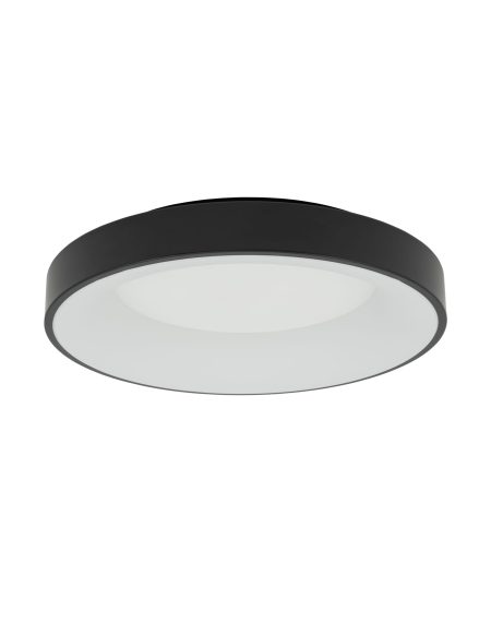 NIKKI ROUND LED BLACK 48W 3000K