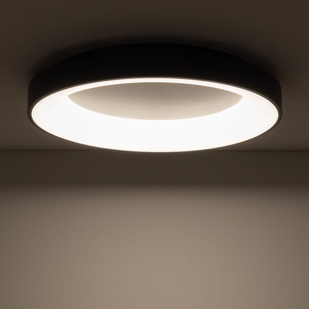 NIKKI ROUND LED BLACK 60W 3000K - Слика 2