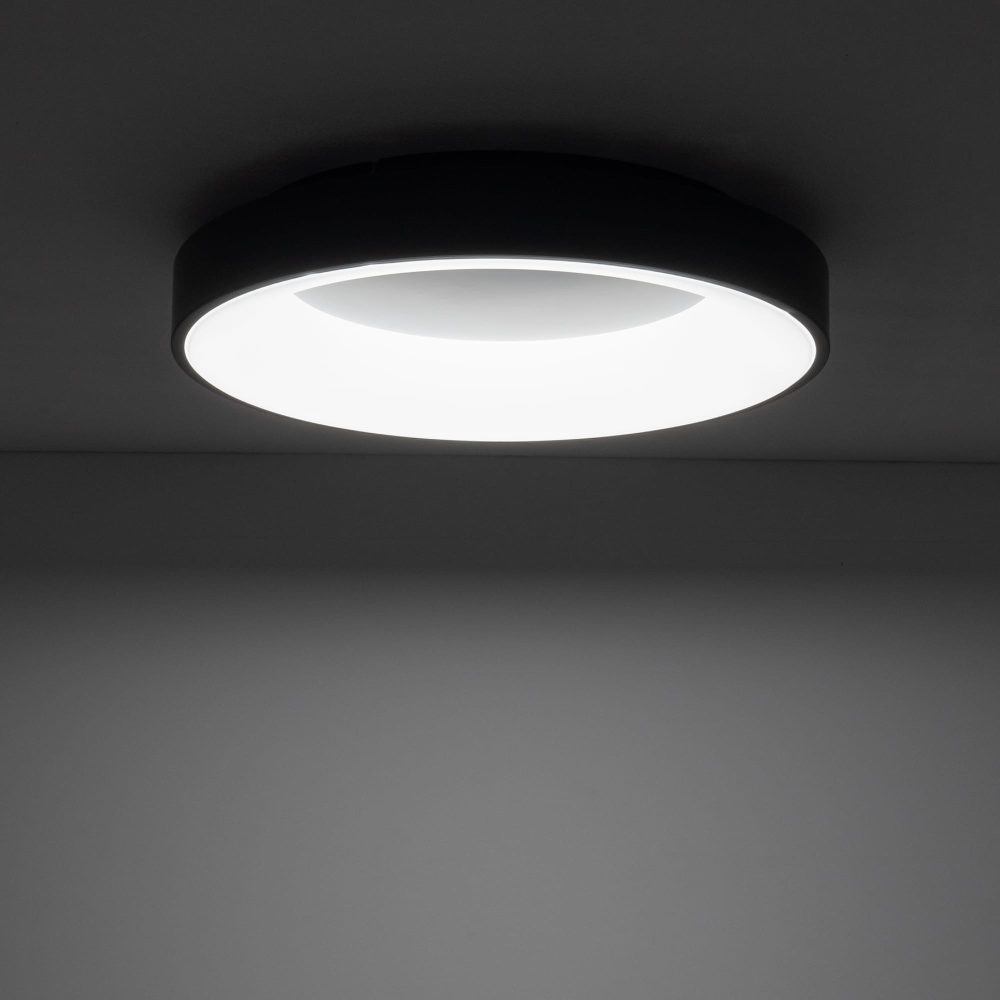 NIKKI ROUND LED BLACK 48W 4000K - Слика 2