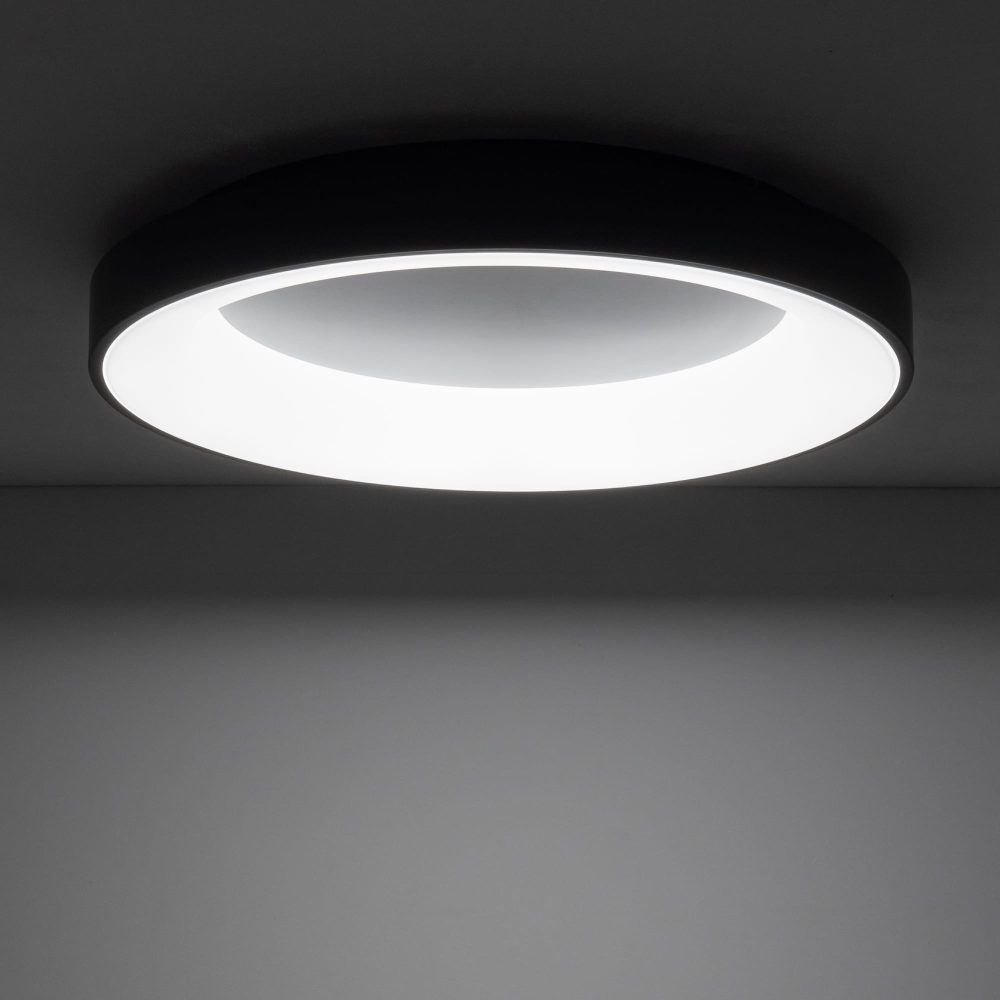 NIKKI ROUND LED BLACK 60W 4000K - Слика 2