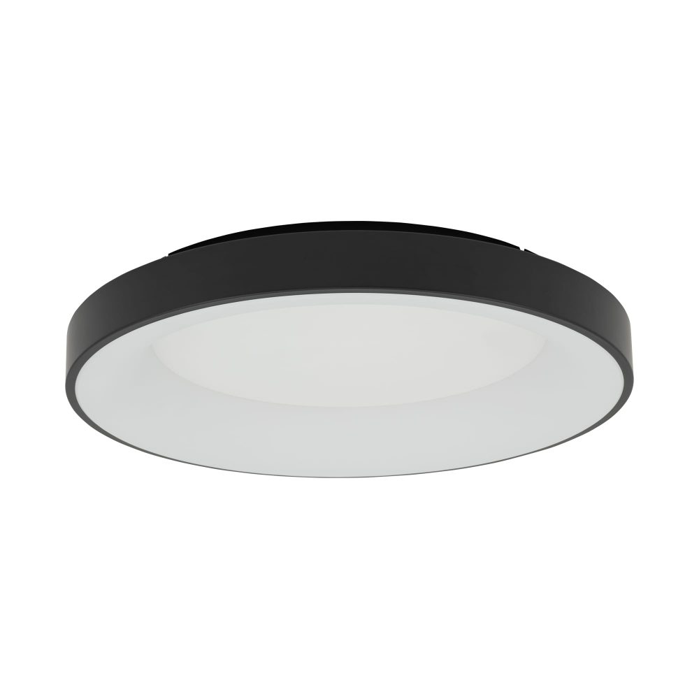 NIKKI ROUND LED BLACK 60W 4000K