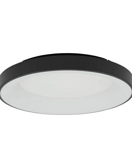 NIKKI ROUND LED BLACK 60W 4000K