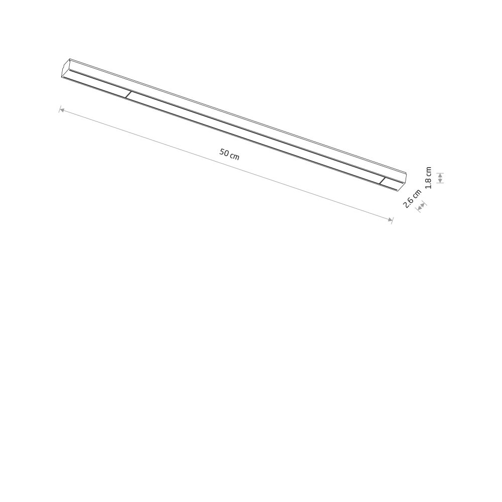 UT-LVM LINE LED 18W 3000K - Слика 5