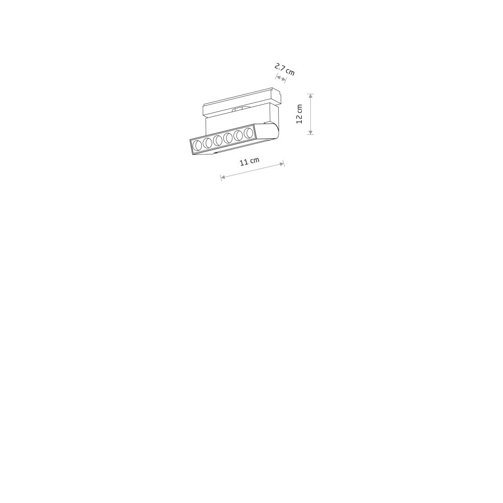 UT-LVM FOCUS OUT LED 6W 4000K - Слика 7