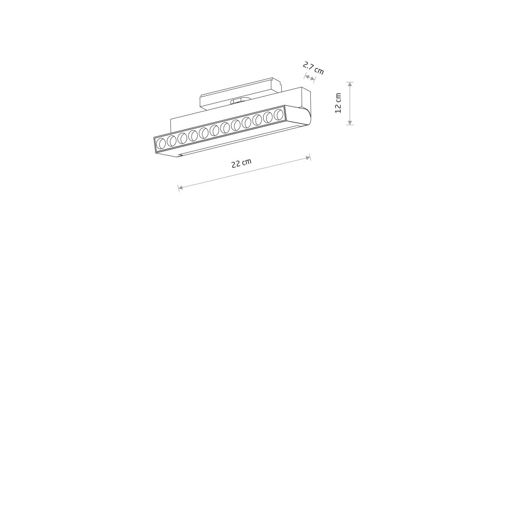 UT-LVM FOCUS OUT LED 12W 4000K - Слика 7
