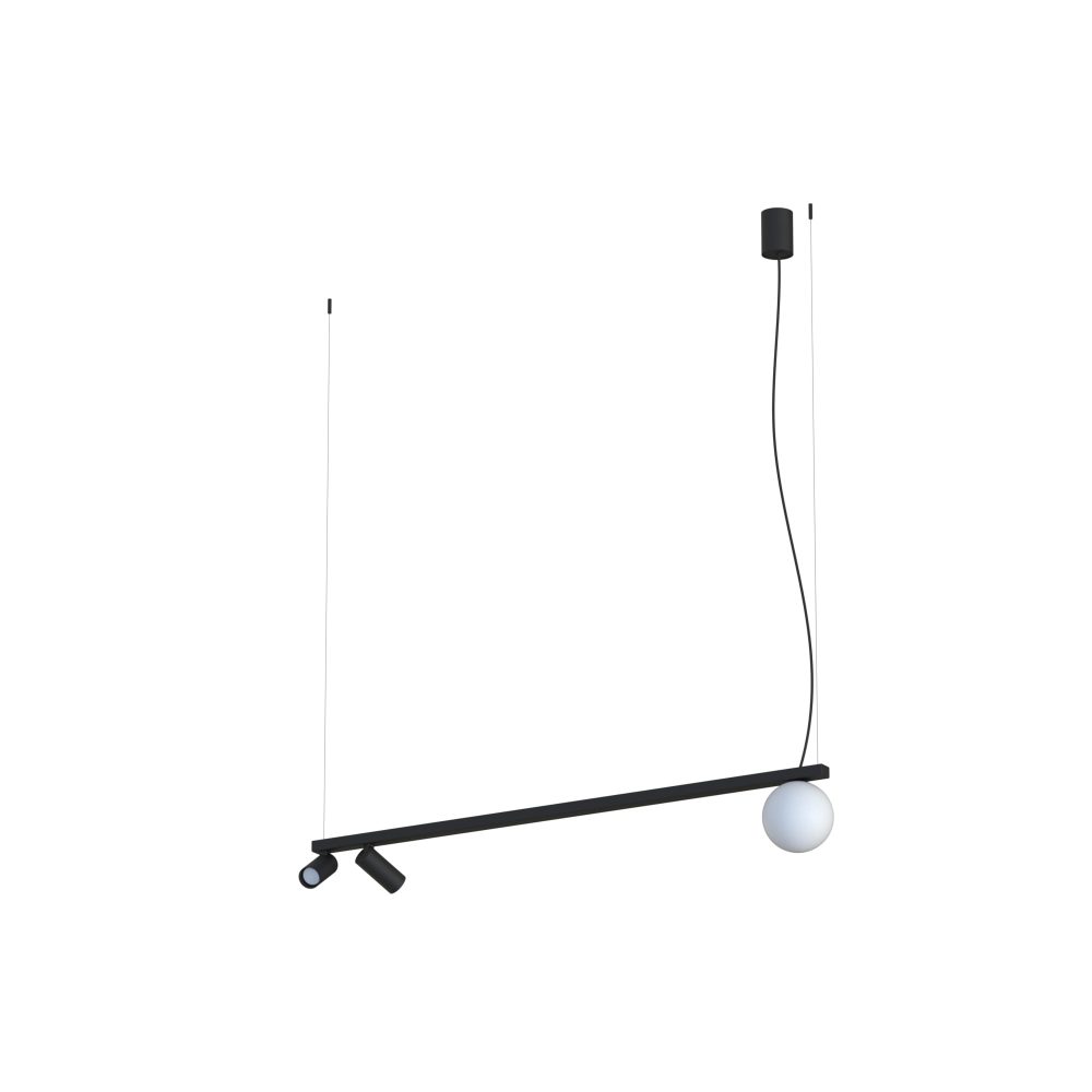 FOURTY III pendant BLACK