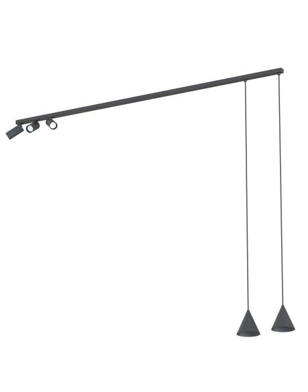 FOURTY V pendant BLACK