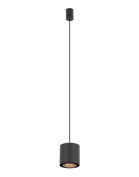 POINT DUO pendant BLACKGOLD